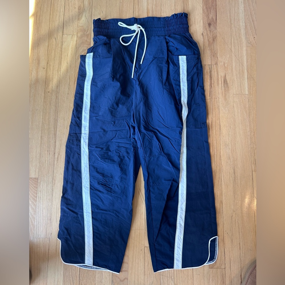 FP Movement Women's Champ Is Here Pants, Navy/White - Picture 3 of 4